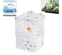 Generisch Scatola di allevamento di pesce - Acrilico bacino Incubatore Isolamento Allevamento Scatola | Guppy Tropicale Pesce Deposizione Deposizione Deposizione Dova, Betta Organizer Betta Bolla