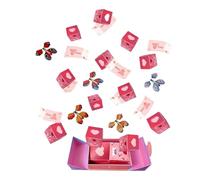 Generisch Scatola di piume di San, per San, scatola con busta rossa, per partner, compleanno, proposta di matrimonio, confessione di laurea, matrimonio