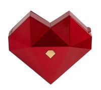 Generisch Scatola per anelli - Scatola per gioielli | Cuore anello organiser | Wedding Ring Case Jewelry Case Jewelry Protector Box, anello Case For Marriage Proposals, Wedding, Birthday