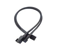 Generisch Scheda madre CPU a 4 pin, cavo di prolunga per ventola 4P, cavo adattatore per alloggiamento del computer, connettore di alimentazione a 4 pin, splitter silenzioso