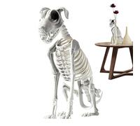 Generisch Scheletro mobile per cani, per Halloween, scheletro per cani, accessorio decorativo, 44 x 31 cm, per feste, attività, camera, ingresso, riunioni