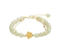 Generisch Schmuckverschlüsse Luxus Menge Hand String Qixi Valentinstag Hohe Geschenk Pfirsich Armband Armband Für Ich Liebe Dich (Green, One Size)