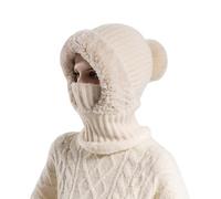 Generisch Sciarpa con cappuccio, protezione per le orecchie antivento, berretto da ciclismo, copriviso, sciarpa, per viaggi, avventure, pendolari, pattinaggio, escursionismo, sci, skateboard, Natale