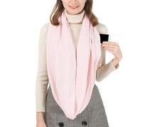 Generisch Sciarpa da donna - Elegante sciarpa avvolgente con cerniera per il collo, sciarpa invernale per la stagione | regalo per donne e ragazze per matrimonio, compleanno, Natale, autunno, Colore