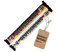 Generisch Sciarpa Germania (sciarpa lavorata a maglia) - Articolo per fan UEFA EM 2024 - 145 x 17 cm