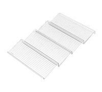 Generisch Seasoning Drawer Organizer, 4 pezzi Space Saving Seasoning Rack Tray, Kitchen Condiment Storage for Pantry, Countertop, Apartment, Rental, Restaurant, RV and Small Space Use