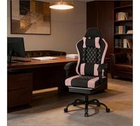 Generisch Sedia ergonomica da gioco massaggiante, girevole, in rete