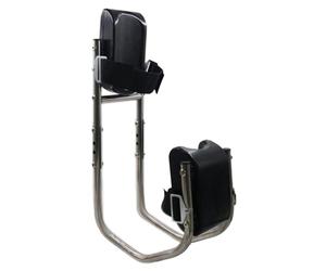 Generisch Sedile per ginocchio per lavoro, dispositivo per ginocchio muratore, supporto per gambe, ginocchiera rimovibile con cinghie regolabili per la protezione del ginocchio per seme da giardino