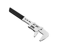 Generisch Self-Adjusting Wrench, Carbon Steel Wide Mouth Wrench Tools, Pocket Tools Spanner, Plumbing Pliers Opening, Versatile Automotive for Project Woodwork F type regolabile per h