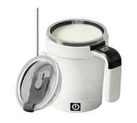 Generisch Self Stirring Coffee Mug | Contenitore per latte da 380 ml con display a temperatura | Auto Stirring Hot Chocolate Mug - for Students Busy Professionals Tech Lovers Office Home Study Room