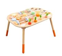 Generisch Sensory Play Activity Table - Shape Sorter Color Matching Game | Center Toy for 1-3 Year Old Boys Girls Grandparents Birthday Kindergarten