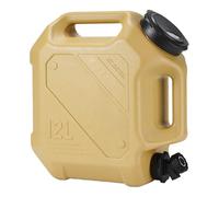 Generisch Serbatoio Acqua da Campeggio, Serbatoio da 12 l, con Rubinetto, brocche da Picnic Portatili, per Esterni, Contenitore Liquido a Prova di perdite, Leggera e Robusta