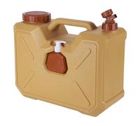 Generisch Serbatoio dell'acqua con rubinetto, garantisce una erogazione a prova di perdite, contenitore portatile, dimensioni 35,2 cm x 31,2 cm + serbatoio di capacità 12 l, polimero plastico per uso