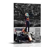 Generisch Sergio Perez Racing Star, poster da parete su tela, soggiorno, camera da letto, opera d'arte 50 x 75 cm