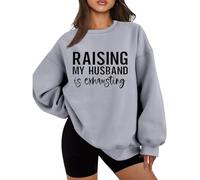 Generisch Set costume per San Patrizio Day, cappello verde originale con abbigliamento da palcoscenico stampato per uomini e donne con cappuccio da donna blu, grigio., L