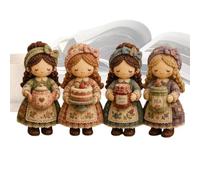 Generisch Set da cucito per bambole, decorazione per la casa, accessori per | Graziose bambole per ragazze, mogli, principianti, professionisti, insegnanti d'arte, casa, appartamento, studio, officina