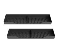 Generisch Set di 2 portaspezie magnetici in silicone | Scaffale da cucina contro i piani di lavoro caos con di organizzazione