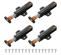 Generisch Set di 4 pulsanti magnetici push to open per porta armadio, sistema a pressione per armadi e cassetti, apertura semplice, accessorio pratico e veloce da installare