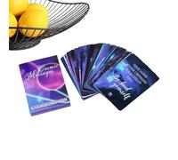 Generisch Set di 42 carte tarocchi per principianti, per la divinazione, meditazione, apprendimento, lavoro, amore, Halloween, bambini, adulti, cucina,