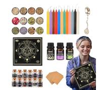 Generisch Set di accessori per strega, accessori e strumenti, set completo di accessori per strega, facile da capire per principianti esperti di famiglia