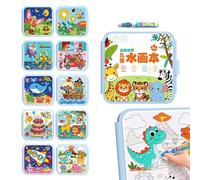 Generisch Set di acquerelli | Strumenti educativi riutilizzabili e portatili, set di pittura ad acqua, per bambini, ragazze, principianti, fai da te, casa, aula, arte