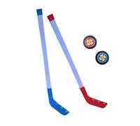 Generisch Set di bastoni da ghiaccio con bastoncini da strada, per giochi in interni ed esterni, adatto a partire dai tre anni, attrezzatura sportiva ideale per attività di gruppo in famiglia (blu