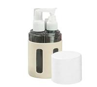 Generisch Set di bottiglie da viaggio - 4 in 1 bottiglia spray vuota ricaricabile, contenitore da viaggio per prodotti per la cura - per campeggio, attività all'aperto, vacanze, viaggi weekend