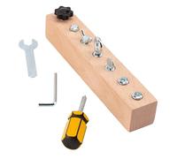 Generisch Set di cacciaviti da gioco per bambini - Competenze motorie | Cacciavite Board gioco di occupazione | Per E Ragazze bambini in età prescolare bambini 3 anni in su, giardino soggiorno