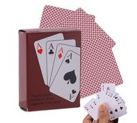 Generisch Set di carte da gioco, formato tascabile, carte da poker in miniatura, per uomini, donne, ragazze, adolescenti, intrattenimento, attività aziendali, commemorazioni di nozze, feste