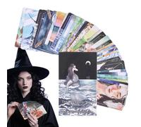 Generisch Set di carte per oracoli | 60 carte con energia da sogno per carte degli oracoli | Scoperta spirituale compagno intuitivo per principianti adulti e ragazze ragazzi