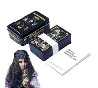Generisch Set di carte tarocchi | Destino Oracolo gioco da tavolo | 78 pezzi interpretazione del destino Set di carte per celebrazioni vacanze club