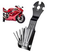 Generisch Set di chiavi a brugola, strumenti antiscivolo e robusti, set con tutte le chiavi a brugola, per la casa, l'officina e la vita quotidiana per la manutenzione e la riparazione