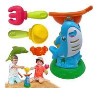 Generisch Set di giocattoli di sabbia - Giocattoli da viaggio - Interattivo divertente gioco da spiaggia per giocare per bambini e famiglia in vacanza al mare in acqua all'aperto
