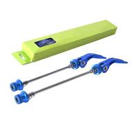 Generisch Set di leve di ricambio a rilascio rapido, per asse anteriore e posteriore, in alluminio ad alte prestazioni, per bici da corsa