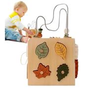 Generisch Set di mattoncini da costruzione in legno per bambini, per bambini di 1-3 anni e ragazze, per casa, aula, asilo, viaggi, famiglia e