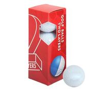 Generisch Set di palline da golf | 3 palline da golf larghe, per il campo, attrezzature precise per principianti, palline da golf portatili, ideali come regalo per papà, marito, per praticare in