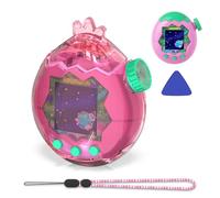 Generisch Set di protezione PC per Tamagotci Paradise - Custodia protettiva, guscio corona, cordino e strumento a leva, materiale antiurto contro graffi, perfetto per tutti i giorni e viaggi (rosa