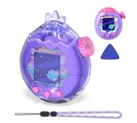 Generisch Set di protezione PC per Tamagotci Paradise - Custodia protettiva, guscio corona, cordino e strumento a leva, materiale antiurto contro graffi, perfetto per tutti i giorni e viaggi (viola