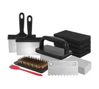 Generisch Set di Pulizia per Piastre, per Barbecue e per la Pulizia del Barbecue | Versatile sgrassatore Resistente al Calore per l'uso in casa, Food Camion, stabilimenti