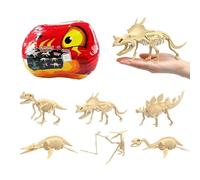 Generisch Set di scavo di dinosauri | Set per scienza scheletrica | Set di scavo per modellini di animali | per ragazze e in aula nella stanza dei giochi all'asilo in viaggio e per