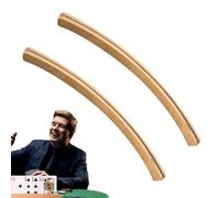 Generisch Set di supporti per carte da gioco, doppio supporto per carte da gioco, design, presentazione di carte chiara, facile da maneggiare, robusta, comoda soluzione per giochi da tavolo