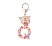 Generisch Set fai da te portachiavi con animali con farfalla, portachiavi serbia, Taglia unica, Resina