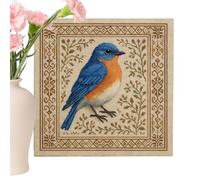 Generisch Set per punto croce, per punto croce, motivo floreale, set per ricami a, per principianti, hobby, artigianato, vacanze, casa, famiglia