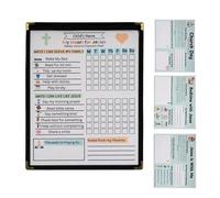 Generisch Set personalizzato cristiano per bambini e adolescenti | Set di artigianato religioso, per studi bibbia, set completo, per bambini e ragazze, per feste di Natale e Capodanno