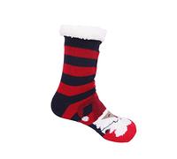 Generisch Set reggicalze con calze e corpetto da neve, calze in pile ispessite calze suola in pelle, Nero , Taglia unica