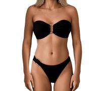 Generisch Set tankini alla moda per le vacanze estive da donna, con design elegante del collo, comodo costume da bagno, versatile, utilizzabile in spiaggia, piscina, stagione, elegante compagno di