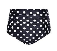 Generisch Set tankini da donna a vita alta, bikini increspato come costume da bagno alla moda per le vacanze in spiaggia, grigio., XXL