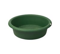 Generisch Setaccio da giardino in rete antiruggine, 31 x 24 x 8,5 cm, padella per la ricerca 'oro, padella in rete di acciaio , classico versatile, per piante in vaso con detriti di pietra