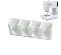 Generisch Sewing Machine Presser Foot Storage - Wall Mount Parts Holder for Home Studio, High Capacity Organizing Bracket with 14 slot Quick Access for Workbench, Beginner and Workshop