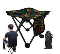 Generisch Sgabello da campeggio, sedile pieghevole in tessuto Oxford, per esterni, per uomini e donne, per interni ed esterni, viaggi, giardinaggio, escursionismo, pittura, picnic